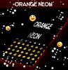 Orange Neon Go Keyboard screenshot 3