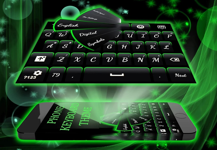 Neon Phone Theme - Preview 1