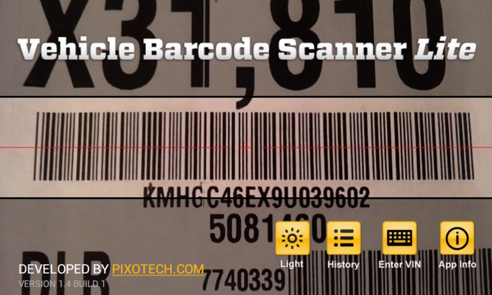 Vehicle Barcode Scanner Lite - Preview 2