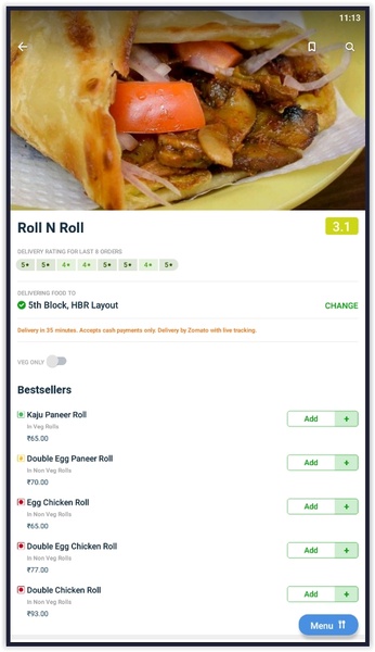 Zomato Order - Food Delivery App - Preview 5