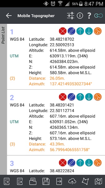 Mobile Topographer - Preview 3