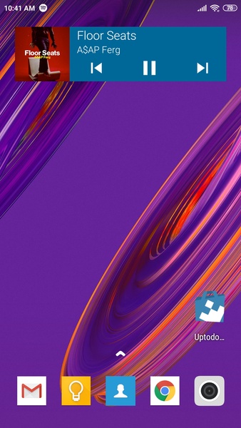 Ubiquity Music Widget - Preview 1