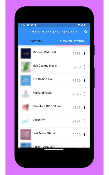 Radio Ireland: Irish Radio Stations Online FM - Radio Player App - Preview 8