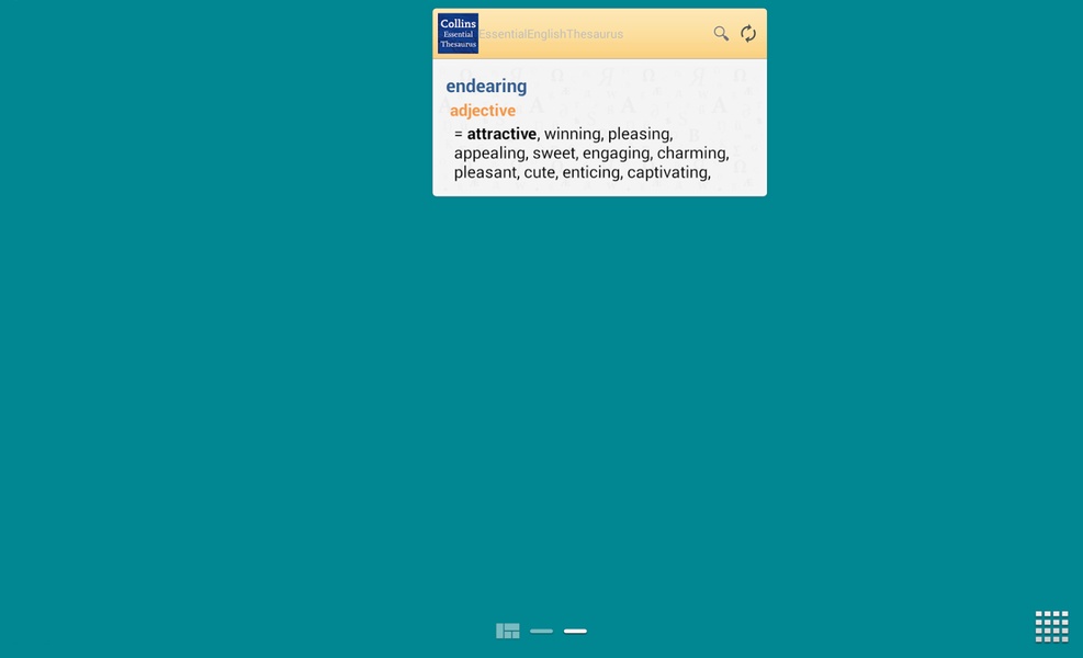 Collins Essential English Thesaurus - Preview 1
