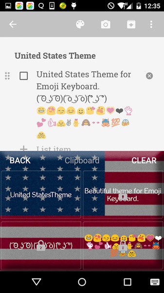 United States Emoji Keyboard - Preview 3