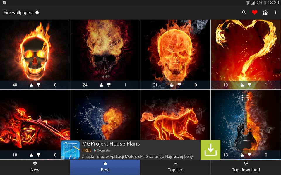 Fire wallpapers 4k - Preview 6