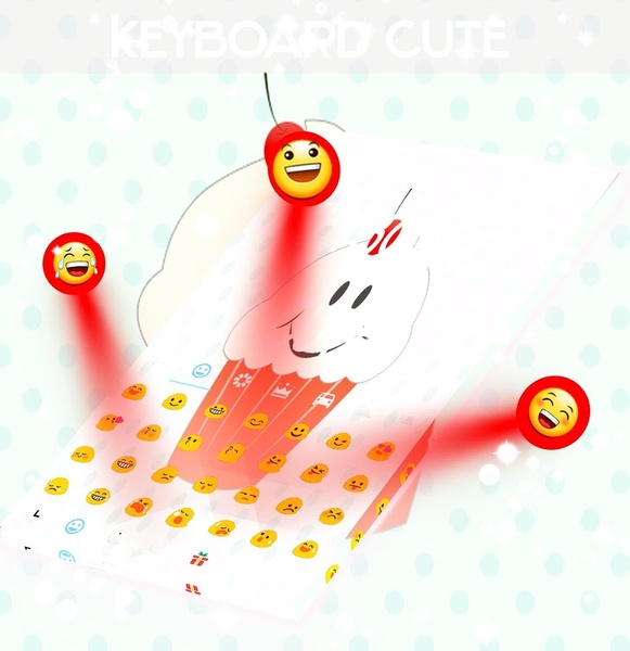 Cute Keyboard Cupcakes - Preview 3