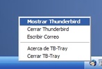 Thunderbird-Tray screenshot 1