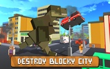Blocky Zilla: City Crush screenshot 3
