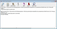 A-PDF Text Extractor screenshot 1