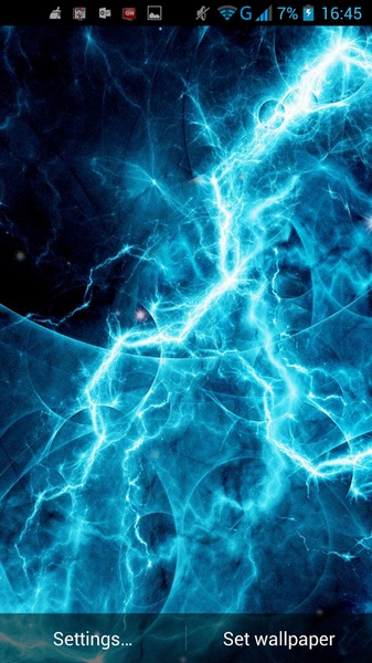 Electric Plasma Live Wallpaper - Preview 3