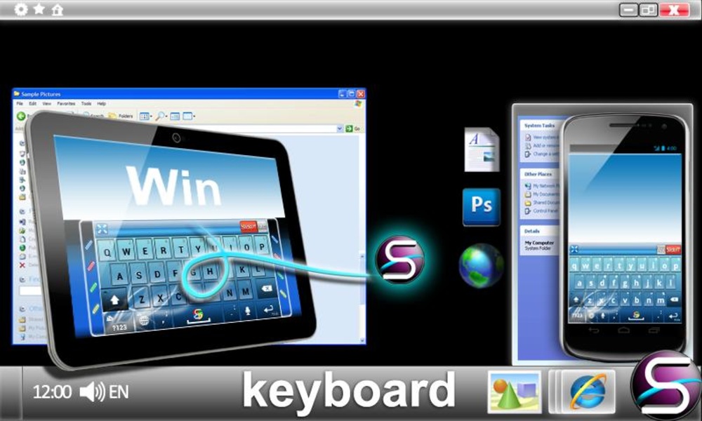 SlideIT Windows Seven skin - Preview 4