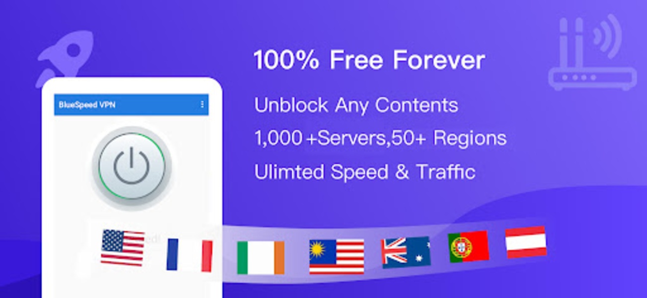 Download do APK de BlueSpeed VPN para Android