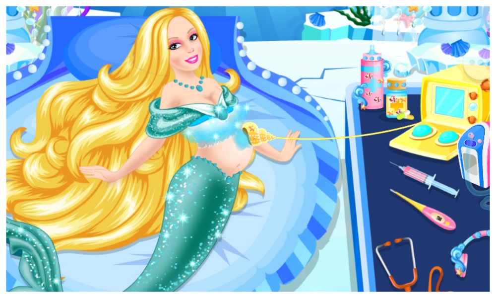 Newborn Ice Mermaid Princess - Preview 6