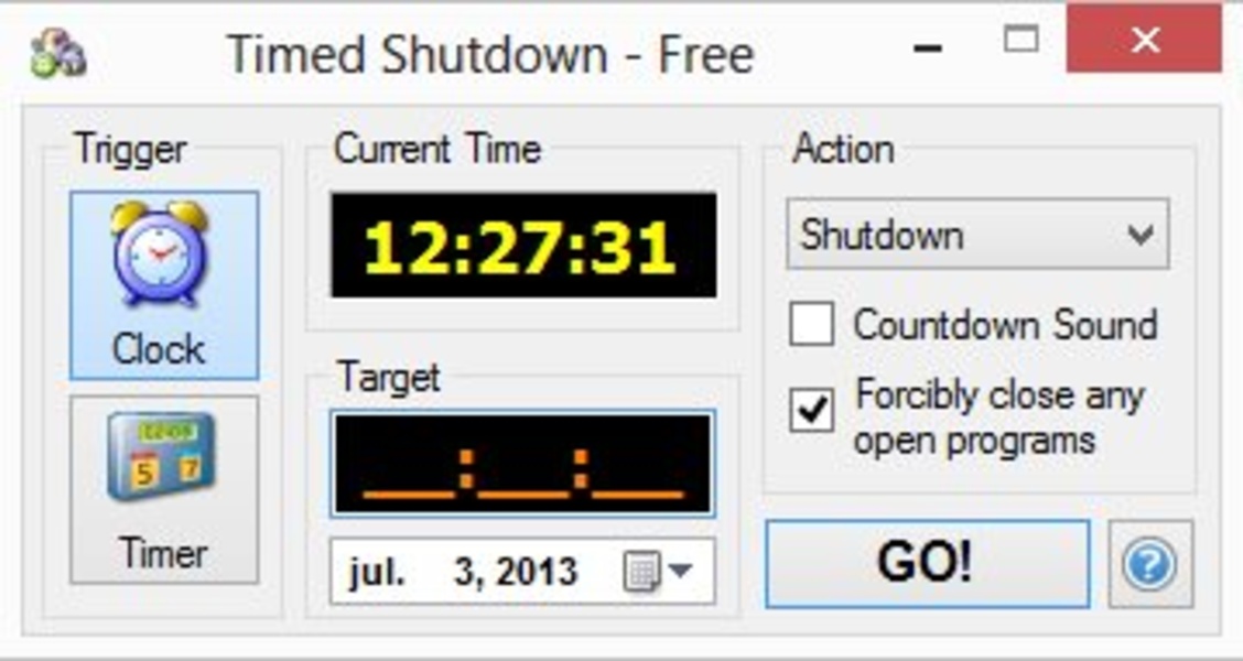 Shutdown timer