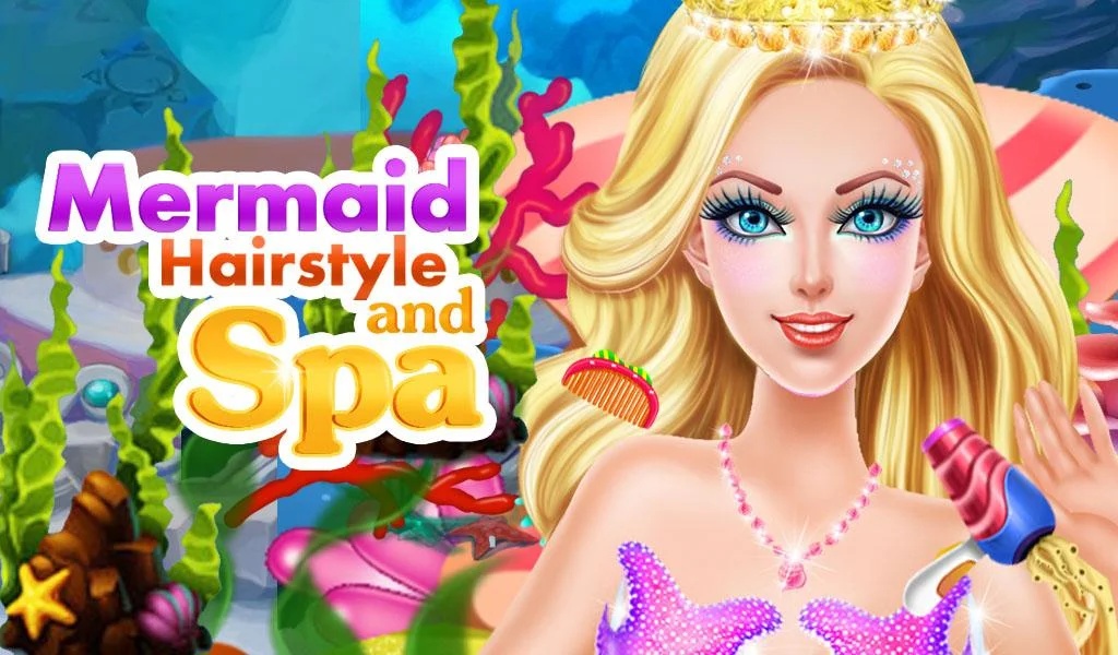 Mermaid Hairstyle and Spa - Preview 2