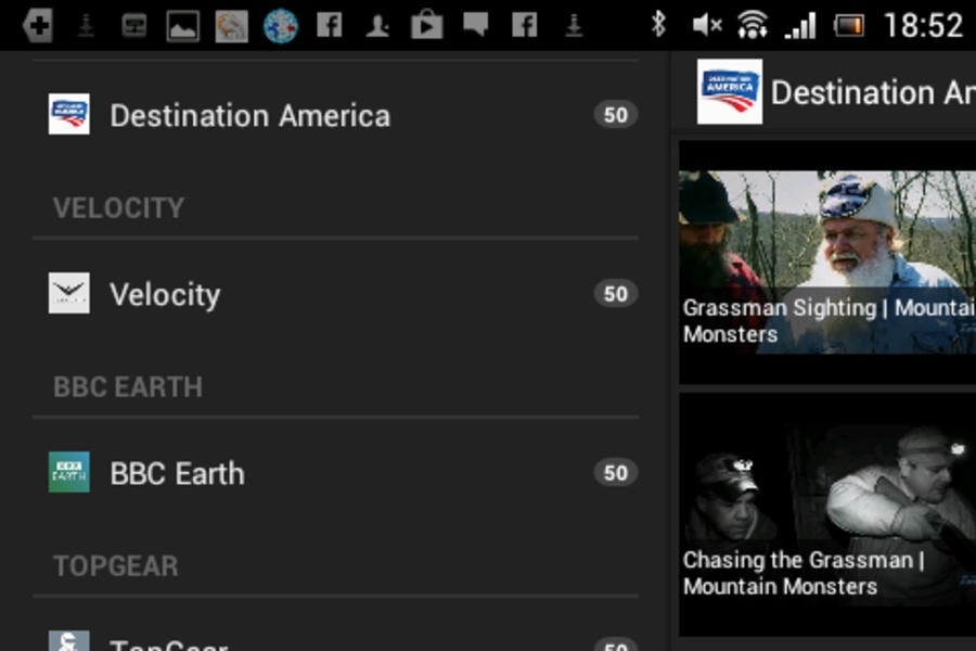 Android Entertainment App - Preview 3