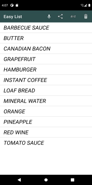 Easy List - Preview 4