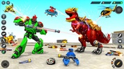 Dino Robot War Robot Transform screenshot 4