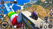 Superhero Tricky Bike Stunt screenshot 4