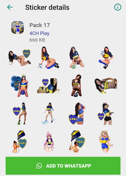 Boca Juniors Stickers - WAStickerApps - Preview 3