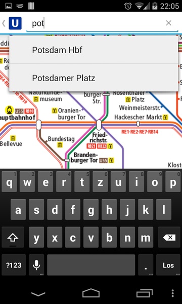 Berlin Subway map - Preview 2