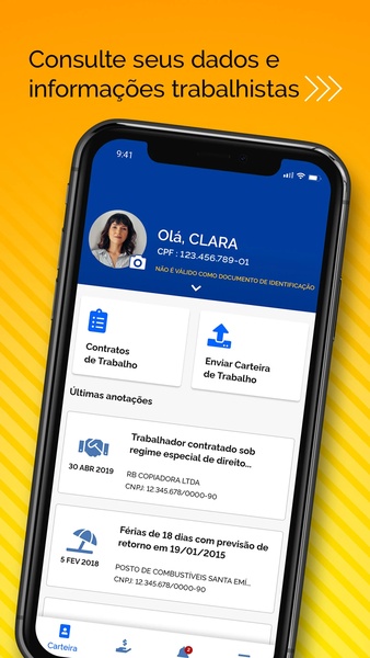 Carteira de Trabalho Digital - Preview 3