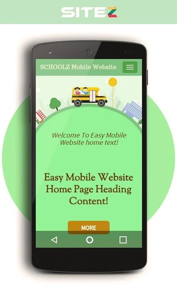 Sitez Mobile Site Builder - Preview 6