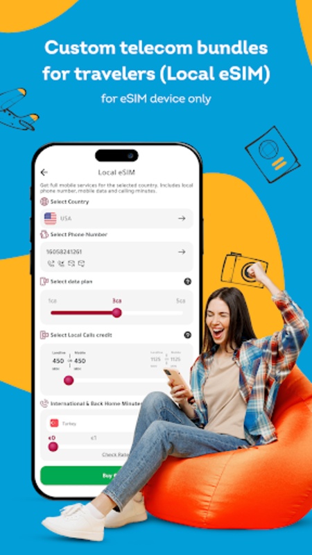 Numero eSIM Installation Process
