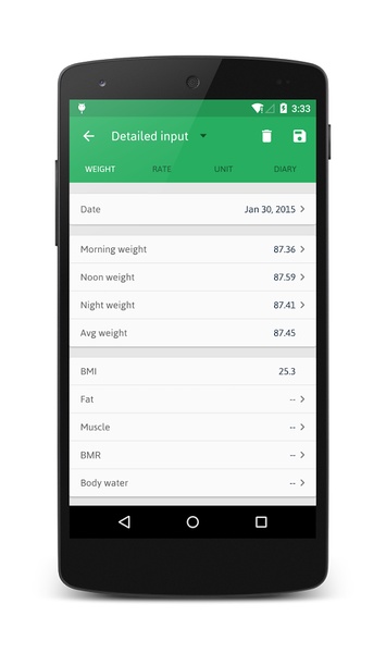 Weight Track Assistant - Preview 5