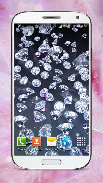 Shiny Diamonds Live Wallpaper - Preview 4