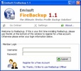FireBackup screenshot 1