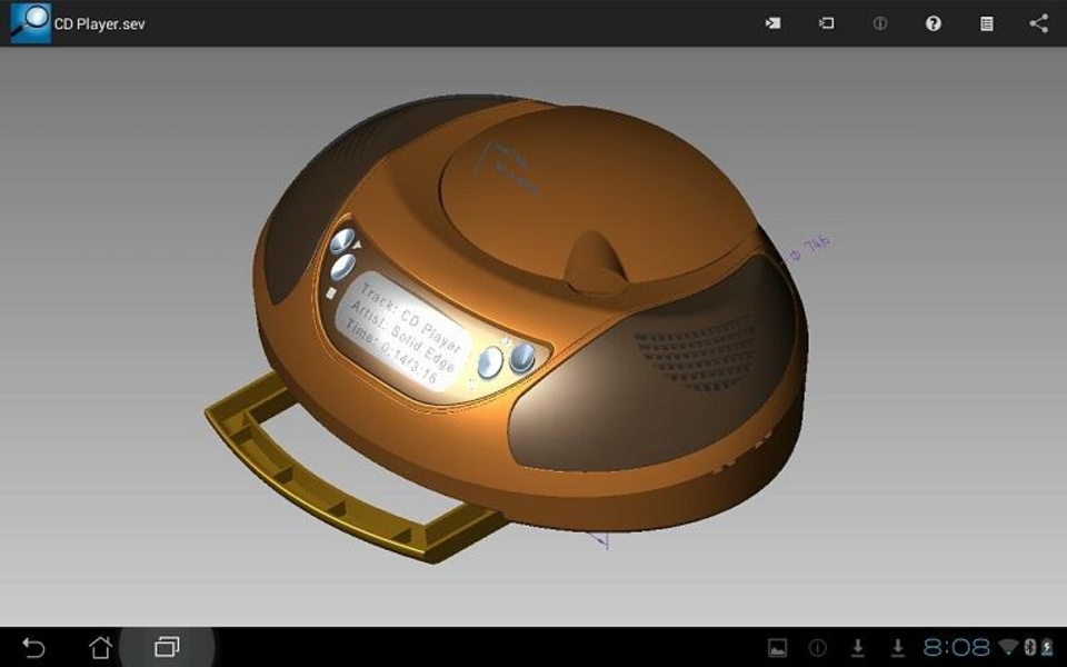 Solid Edge Mobile Viewer - Preview 5