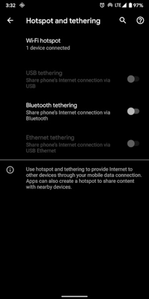 Tethering Toggler - Preview 4