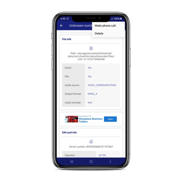 Sky Call Recorder - Preview 5