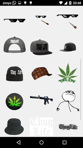Thug Life Stickers - Preview 9