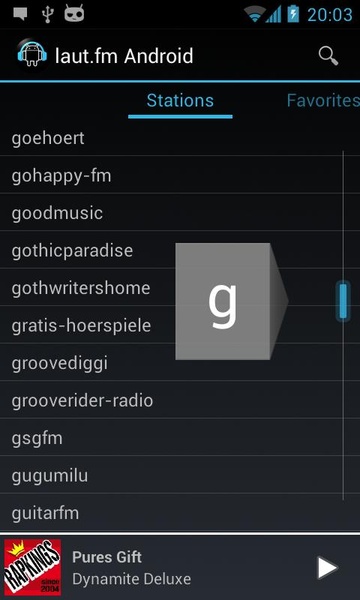 laut.fm Android - Preview 8