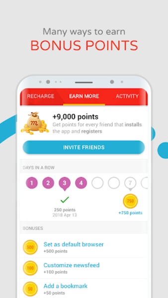 mCent Browser - Preview 4