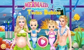 Mermaid Mommy Newborn Twins Babies Care screenshot 9