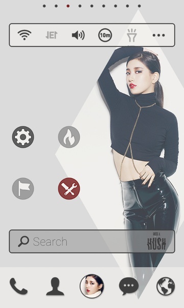 miss A SUZY launcher theme - Preview 3