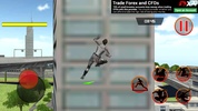 Flying Girl Rope Hero Spider Swing Game screenshot 4