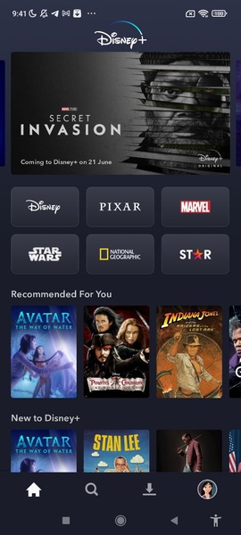 Disney plus shop app android