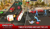 911 Ambulance City Rescue Game screenshot 3