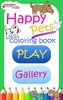 Dogs, Cats and Happy Pets Coloring Book screenshot 2