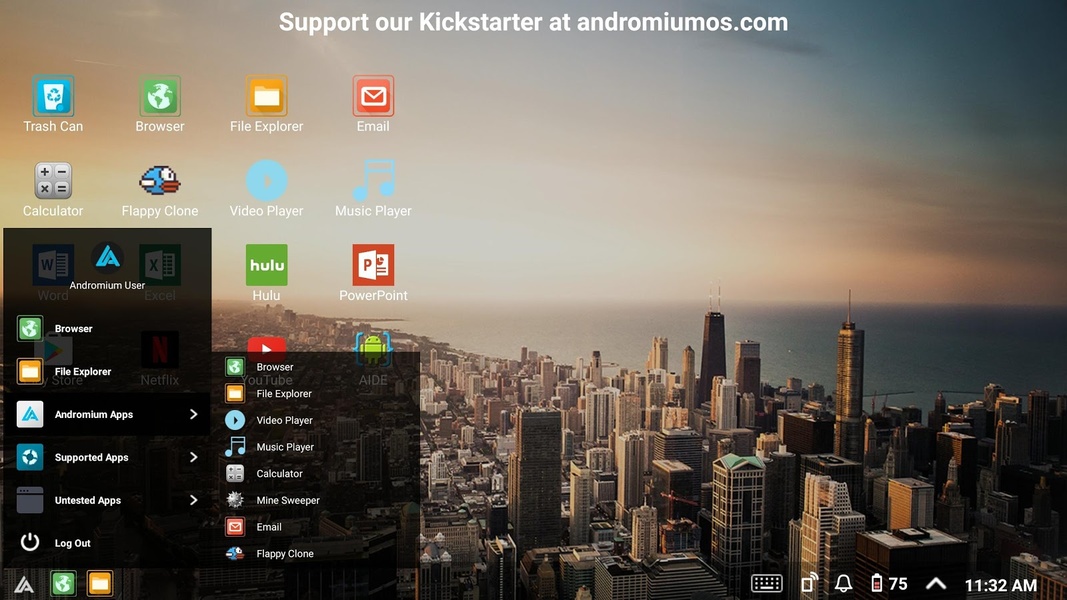 Andromium OS - Preview 5