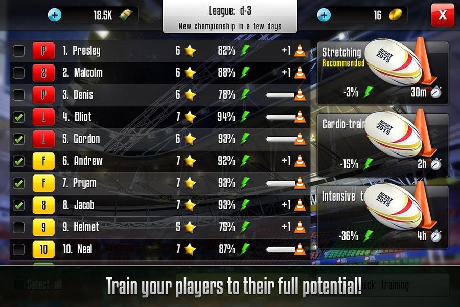 Rugby Manager - Preview 9