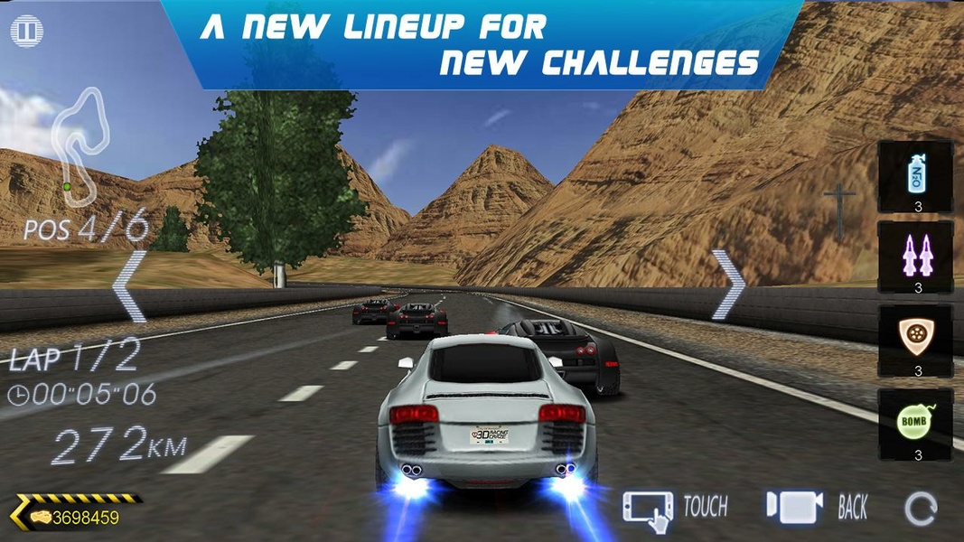 Crazy Racing Car 3D - Gameplay Android game - street racing game