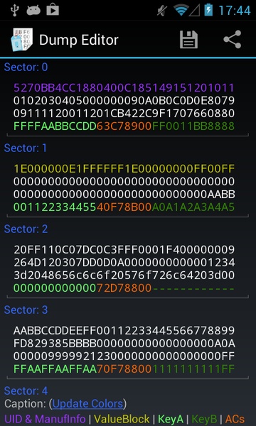 Mifare Classic Tool - MCT - Preview 7