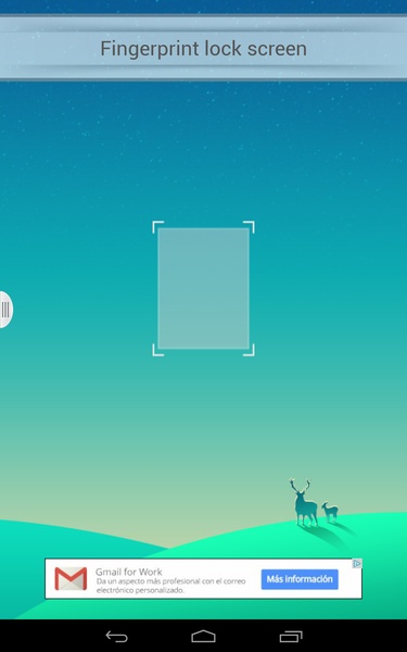 Pantalla de bloqueo de la huella digital - Preview 1