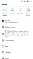 Microsoft Launcher screenshot 5